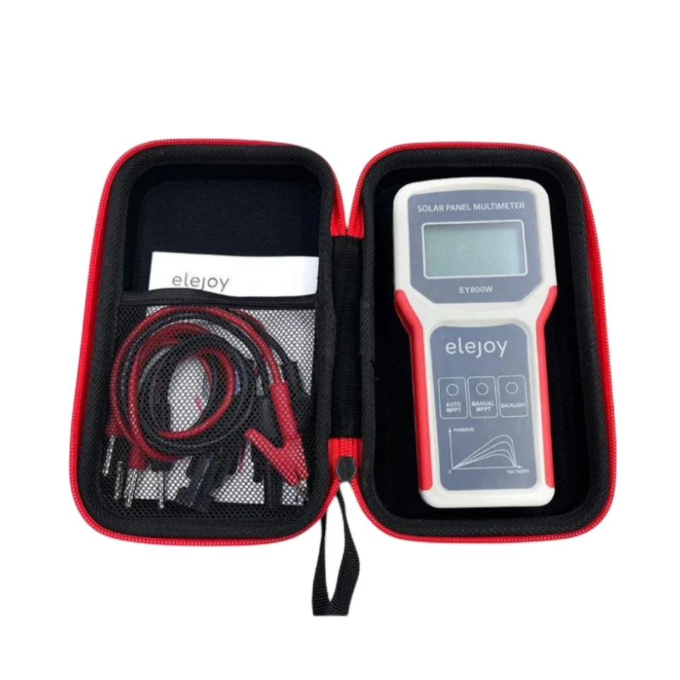 New LCD Photovoltaic Panel Power Supply Multimeter Solar Panel Multimeter MPPT Tester Open Circuit Voltage Troubleshooting Tool