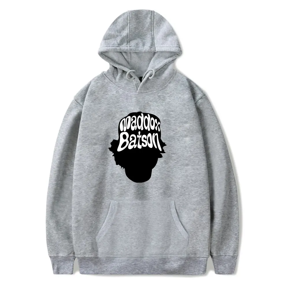 Maddox Batson Vintage 90s Hoodie Unisex Harajuku Hip-hop Streetwear Sweatshirt Spring and Autumn Fashion Outwear