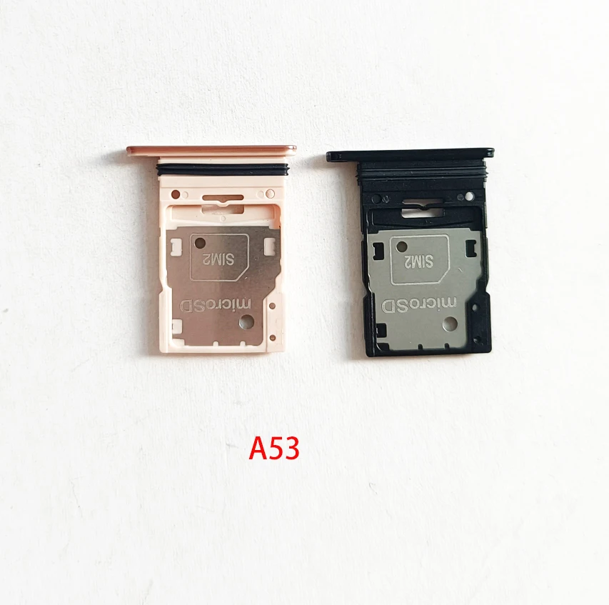 1Pcs SIM Card Slot Tray Holder Sim Reader Slot Socket Module For Samsung Galaxy A53 5G A536B 2022 Repair Replacement