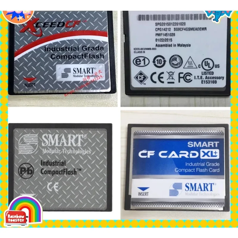 Industrial Control CNC System Machine Memory Card - 2PCS 4G (4GB) CF Type