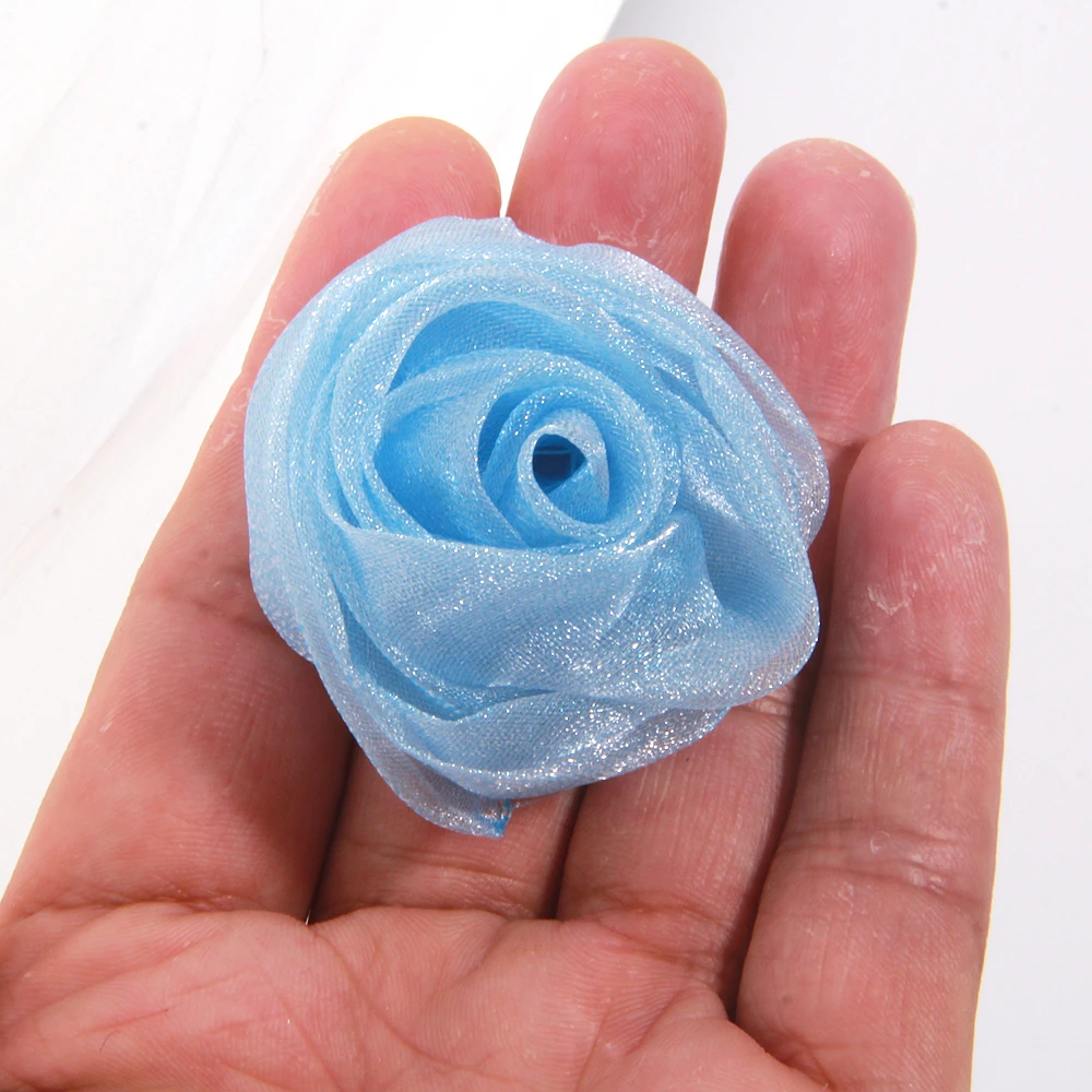 Rose artificielle en satin hau - Baby Clothing High End avis et prix