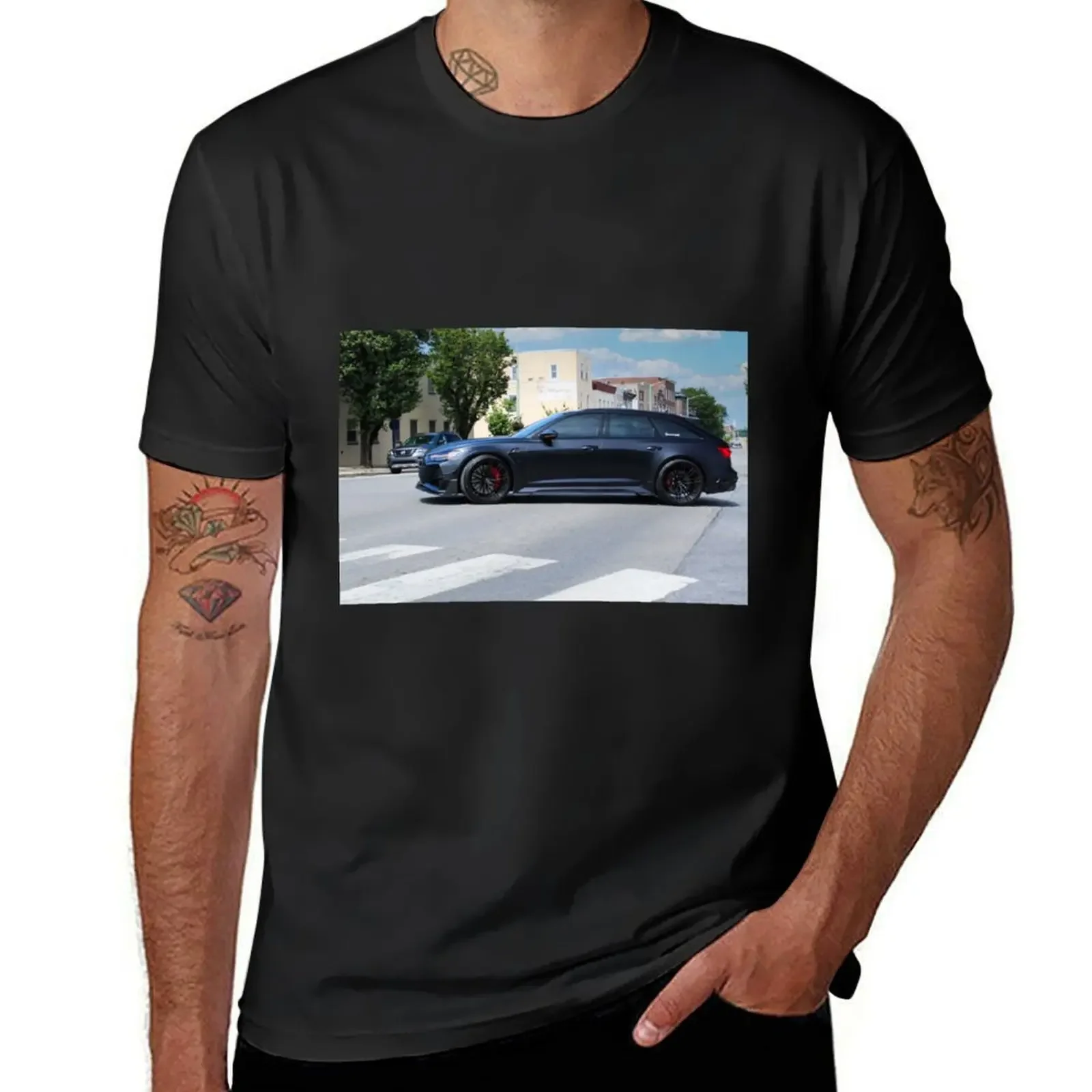 

RS6 ABT T-Shirt summer top korean fashion mens designer clothes