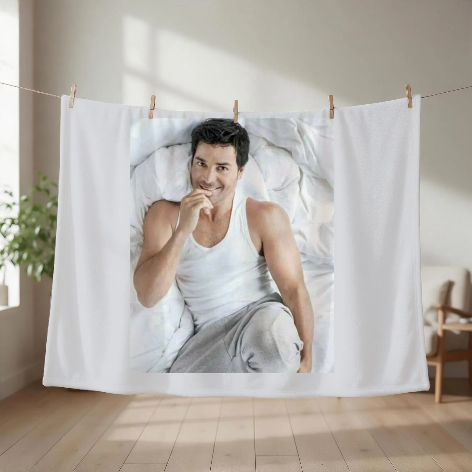 chayanne Throw Blanket couch cozy soft plush fuzzy picnic outdoor blanket