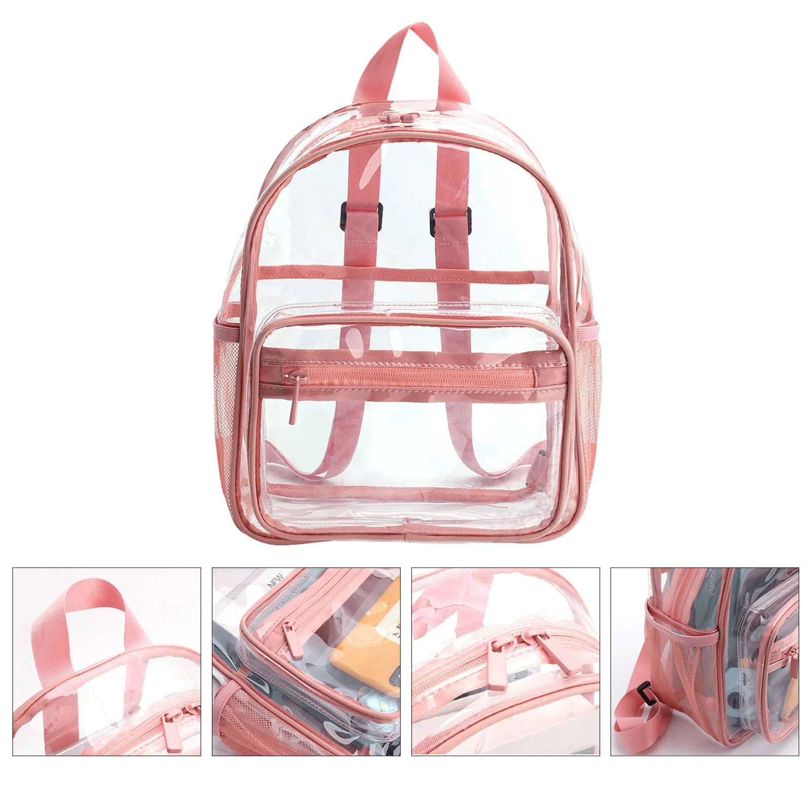 Mochila transparente para niños, niñas, niños, adolescentes y adultos