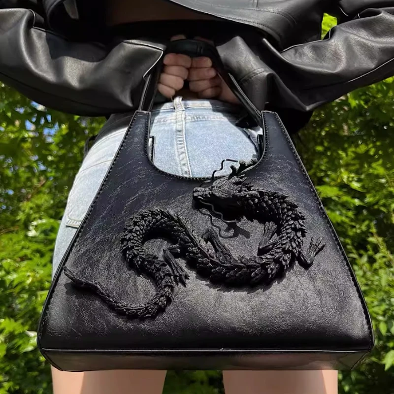 

Original Design Dark Punk-style Niche Hand-held Crossbody Underarm Bags for Women Hot Selling Сумка Женская