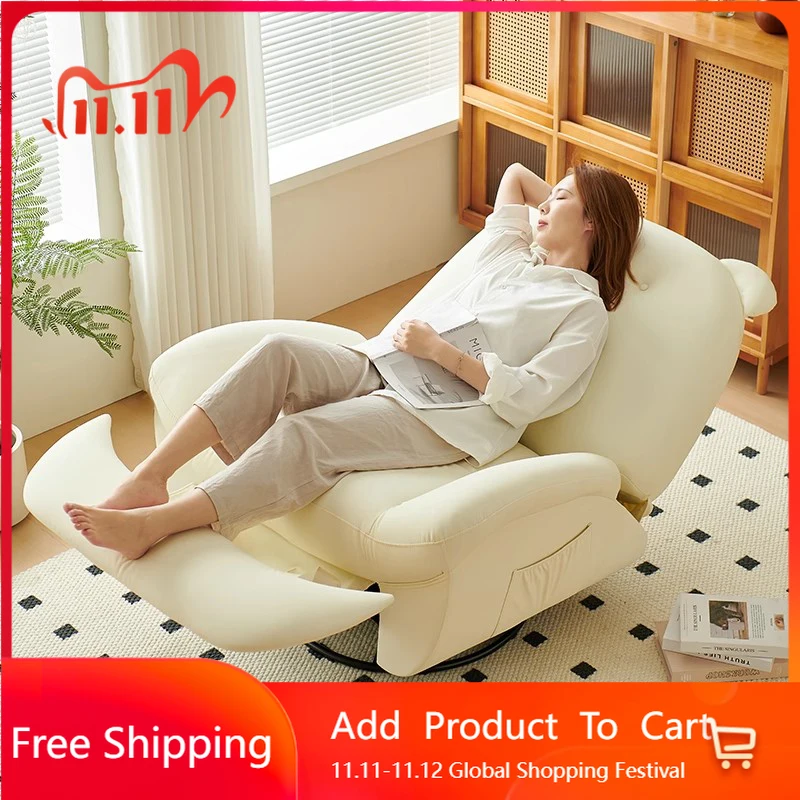 

Recliner Sofa Living Room Chairs Office Bedroom Luxury Modern Living Room Chairs Designer Lazy Reading Sillon Home Furniture