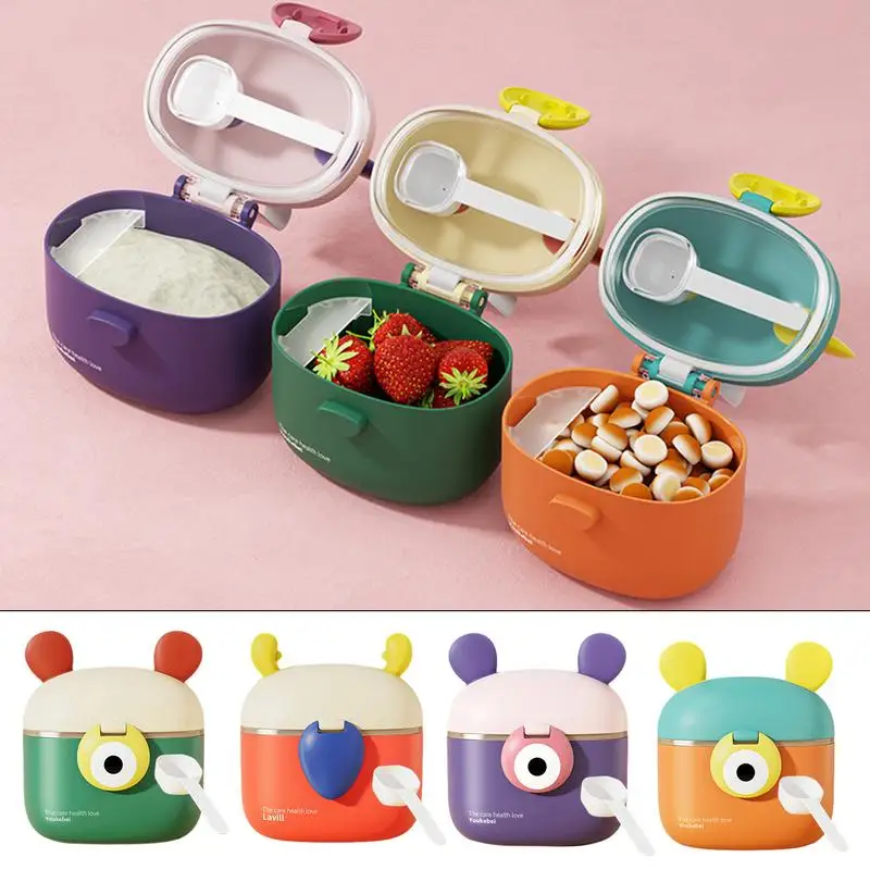 

Контейнер для детского молока, портативный контейнер для хранения детского питания, без БФА, кастрюля для сохранения детского питания, дозатор для сухого молока без пролива