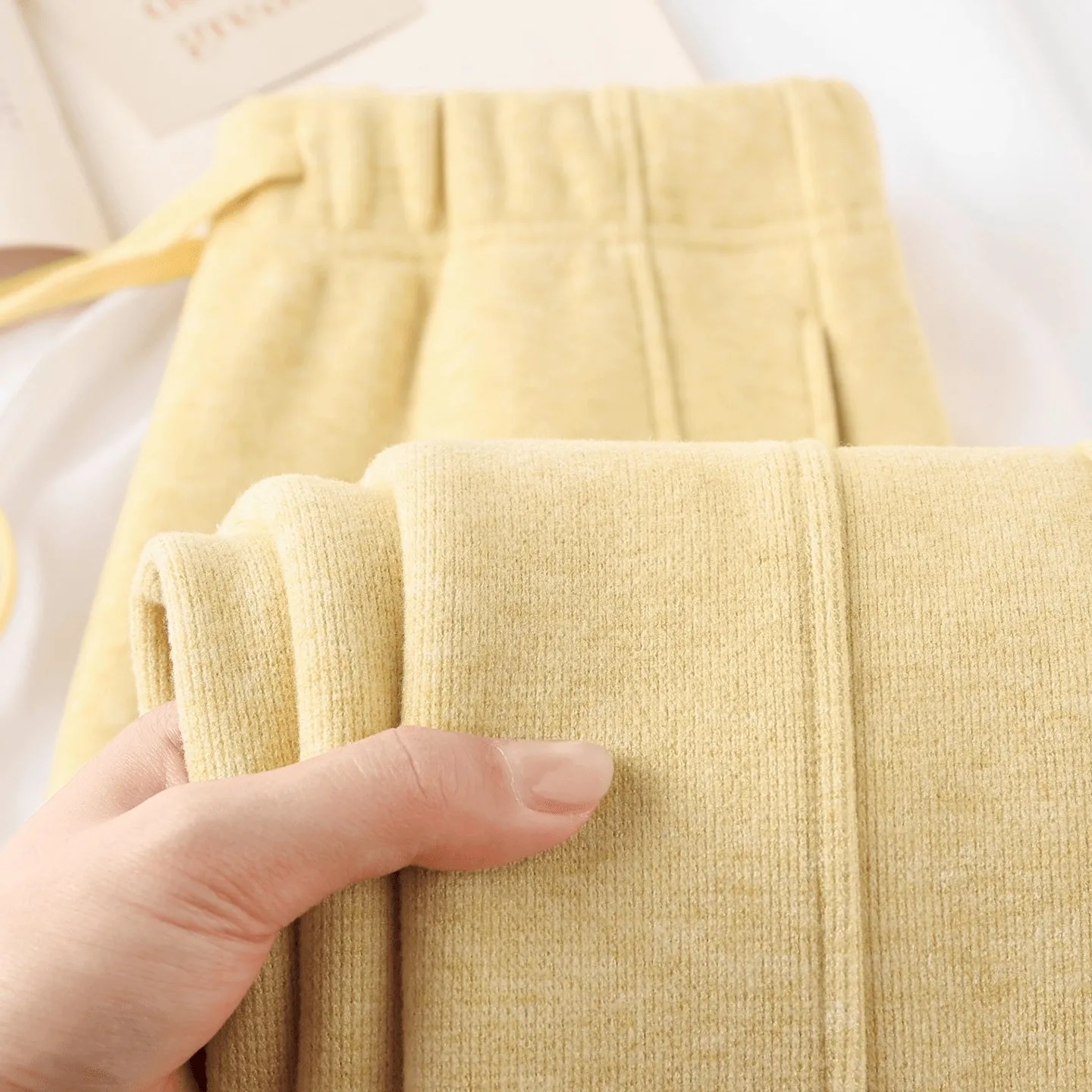 

Warm Thi High Waist Draped Straight Leg Pants Women's Casual Wide Leg Trousers Autumn Winter Faion Comfortable Breathable