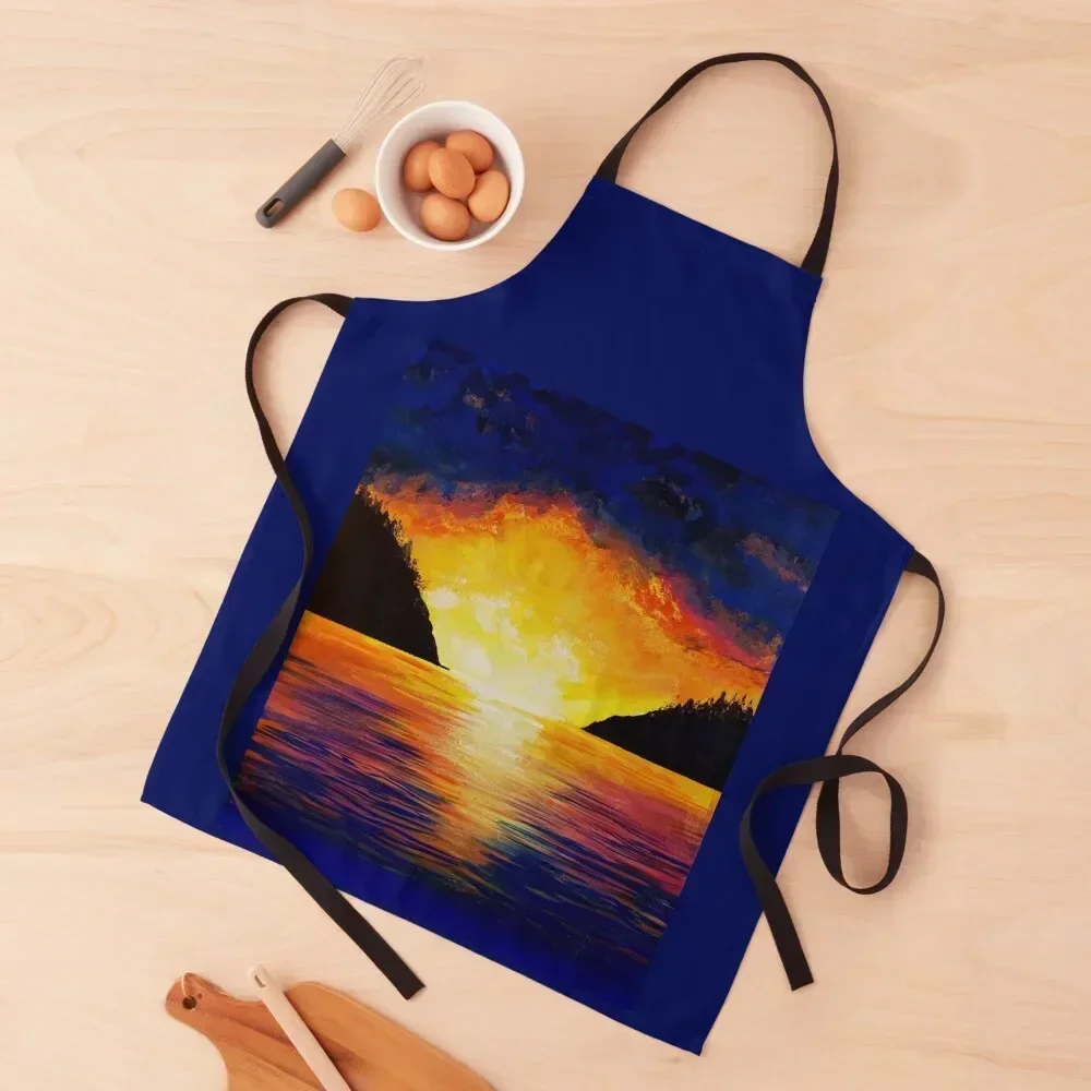 

Let's Get Lost Upriver Apron Chef Accessory innovative kitchen and home items household woman New year's Apron