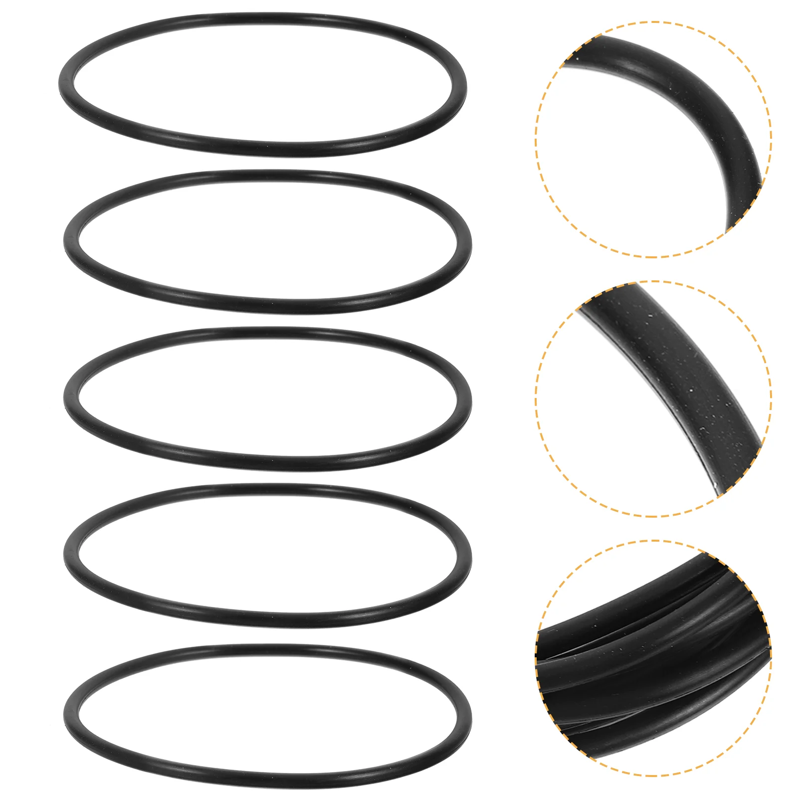 10 Pcs Household Water Purifier Filter Element 20 Inch Silicone Sealing Ring Rings Washer Assortment Kit Gasket