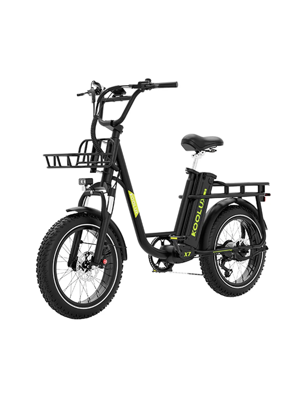 AliExpress KOOLUX（骑行） KOOLUX X7 Adult Electric Bicycle 48V 25AH Battery 750W Motor 20" Fat Tire Urban Commuting Ebike for Men and Women