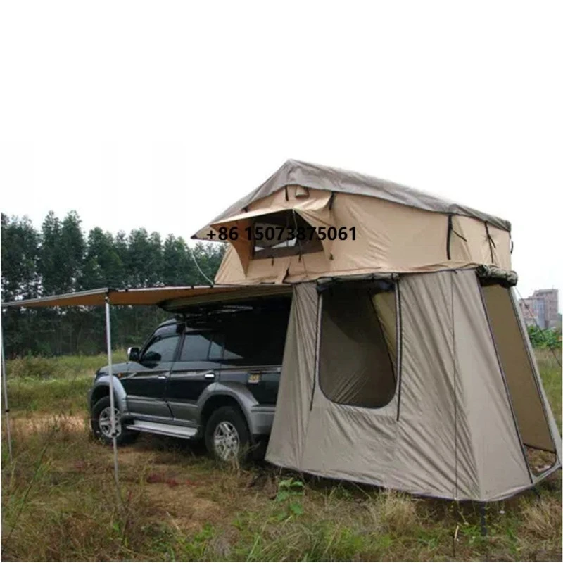 Traveling 4x4 Off Road Soft Shell Camping Rooftop Tents Enlarged Extended Roof Tent for and Suv