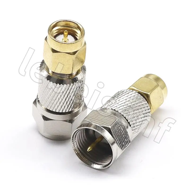 F male to SMA male SMAJ/FJ high frequency adapter copper SMA male to F male radio frequency adapter F adapter