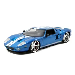 Jada 1:24 2005 Ford GT car toy  Diecast  toys for boys  Metal  cars gift