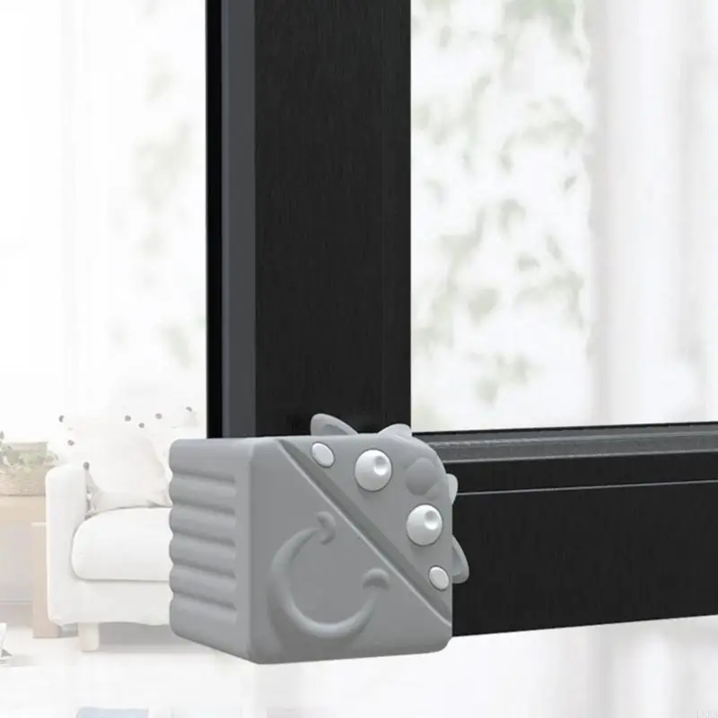 واقي زوايا النافذة من السيليكون الناعم لحماية حواف الأطفال لرياض الأطفال L8RB #2