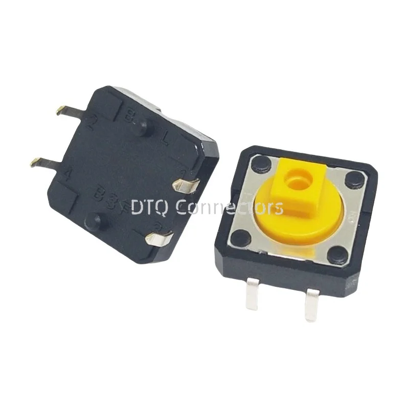 10pcs/lot B3F series light touch button switch B3F-4055 button switch 12x12x7.3mm