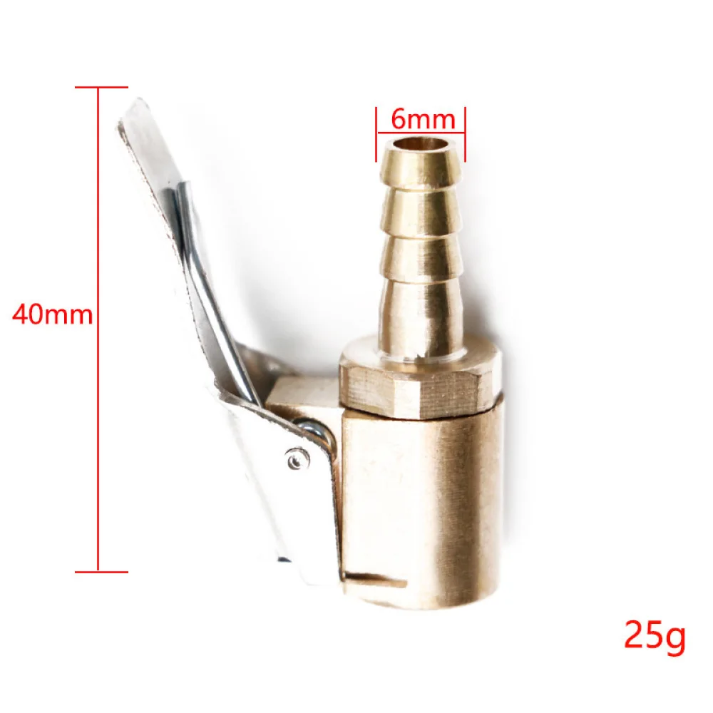 Portable Car Tire Inflator Adapter With Pressure Release Valve Brass American Valve Connector For Vehicle Pump Air Hose - view 5