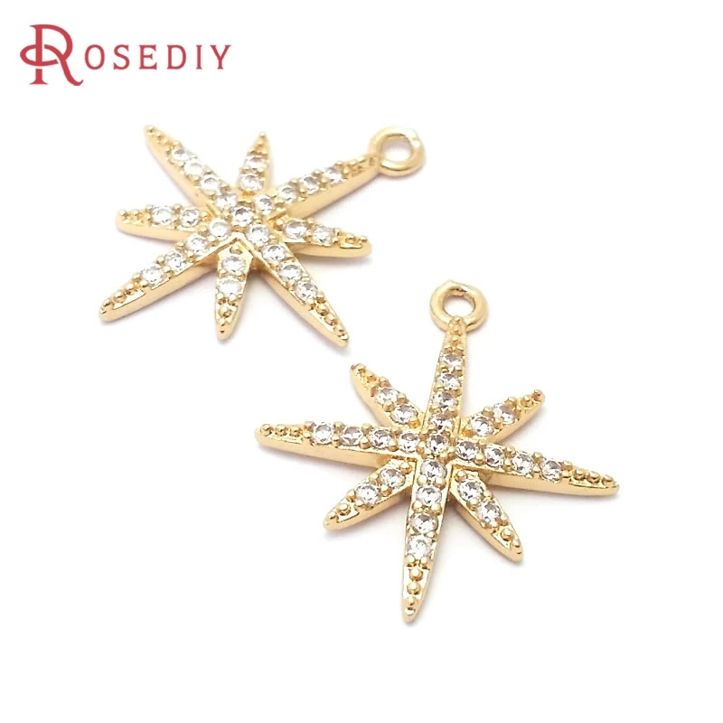 18K Gold Color Bras… - image