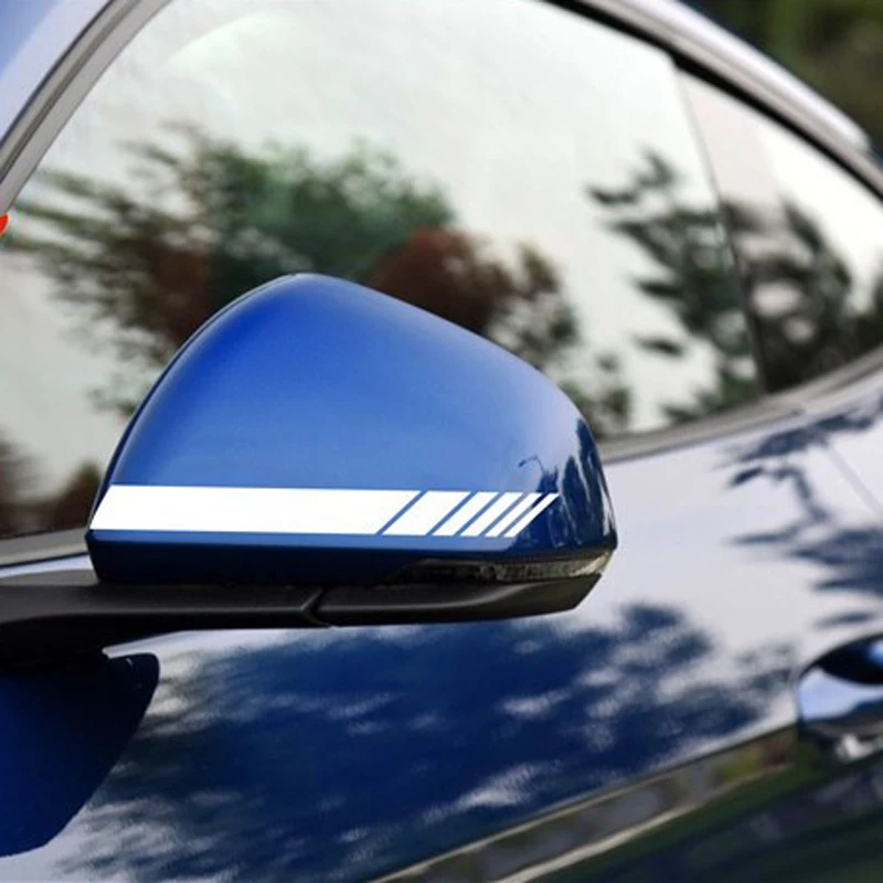 

Rear View Mirror Stripes Vinyl Decal Sticker for Audi Q3 8U Q3 F3 2012-2020