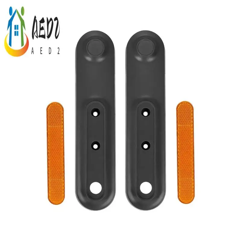 

AED2-Front Rear Wheel Cover Hub Cap Protective Shell Reflective Sticker For Xiaomi 4 Mi 4 Pro Electric Scooter