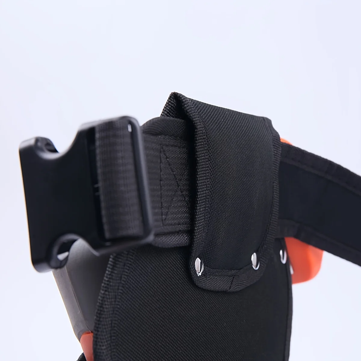 Angled Drill Holster | Heavy-Duty Polyester Drill Holster Designed to Wear It on the Waist and Hold Weight Evenly | Black