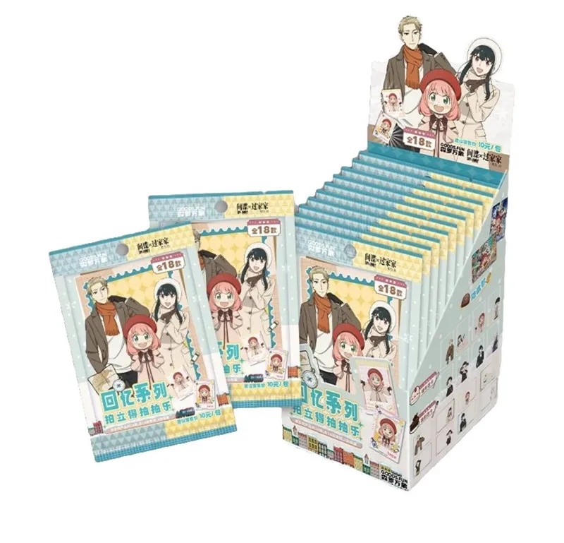 Japan Anime SPY X FAMILY Card Senro Wanxiang Series Family Travel White Rare Collection Card Children\'s Toy Birthday Gift