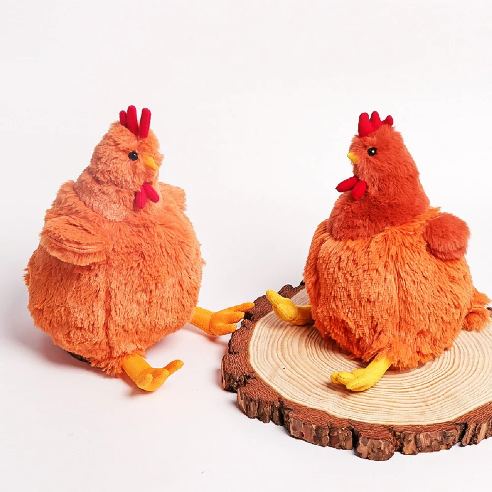 

New JI simulation 20cm Cartoon Simulation Jeycat Hen Plush Rooster Doll CeileChckn Creative Plush Children's Gift Toy
