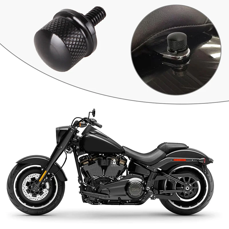 

Заднее крыло мотоцикла, болт сиденья, гайка, крышка вкладки для мотоциклов Softail Touring, 96-Up, алюминиевые детали