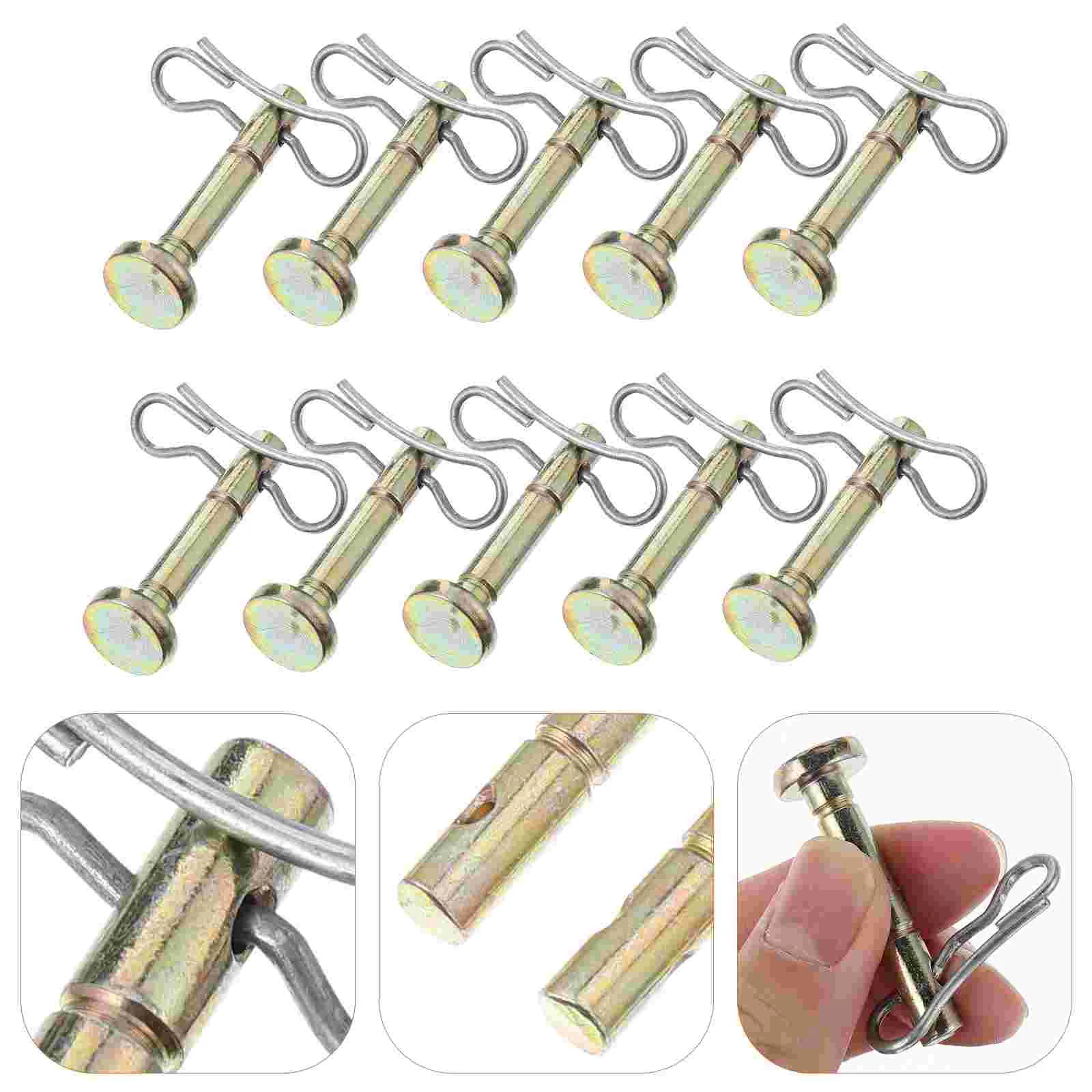 

Set/20PCS Metal Replacement Shear Pin Cotter Snow Thrower Snowblower Part Accessory