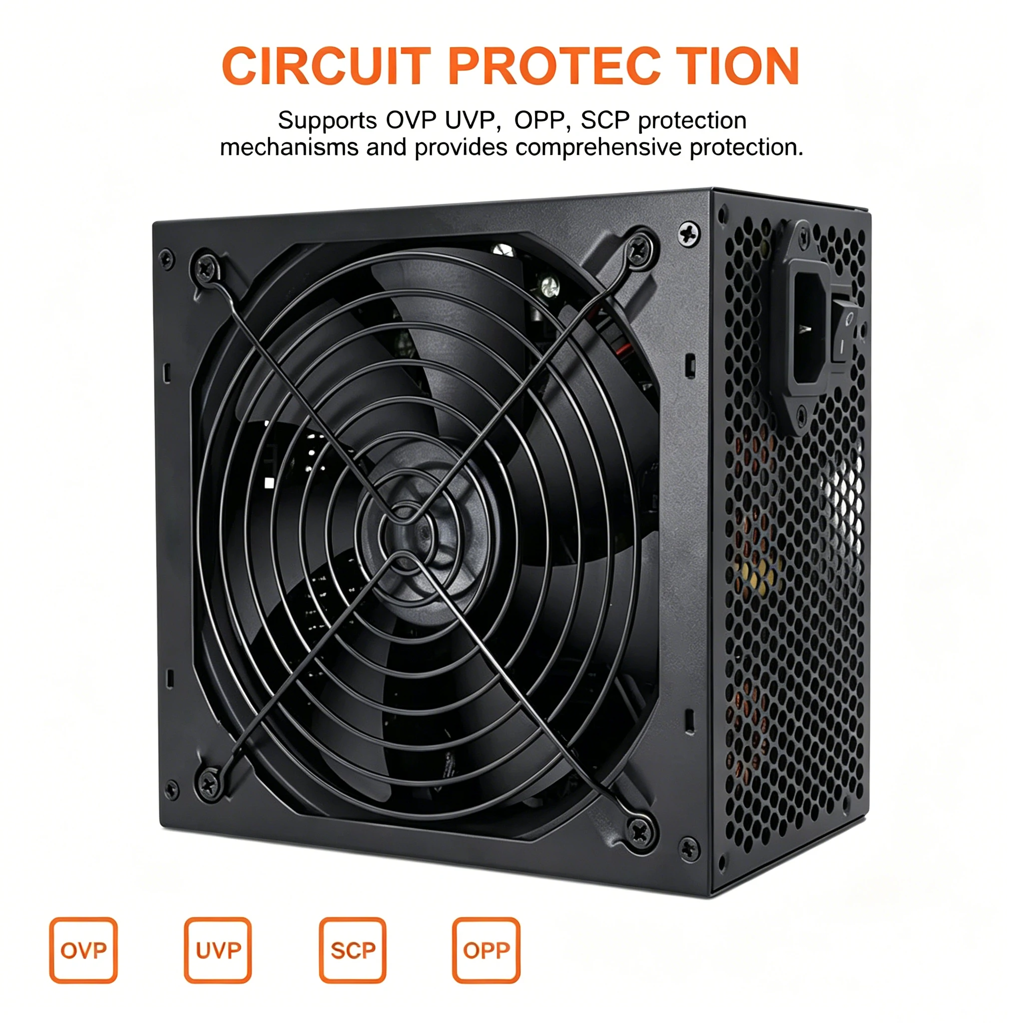 Fuente de alimentación de 750  - Power Supply 750W reseña y precio