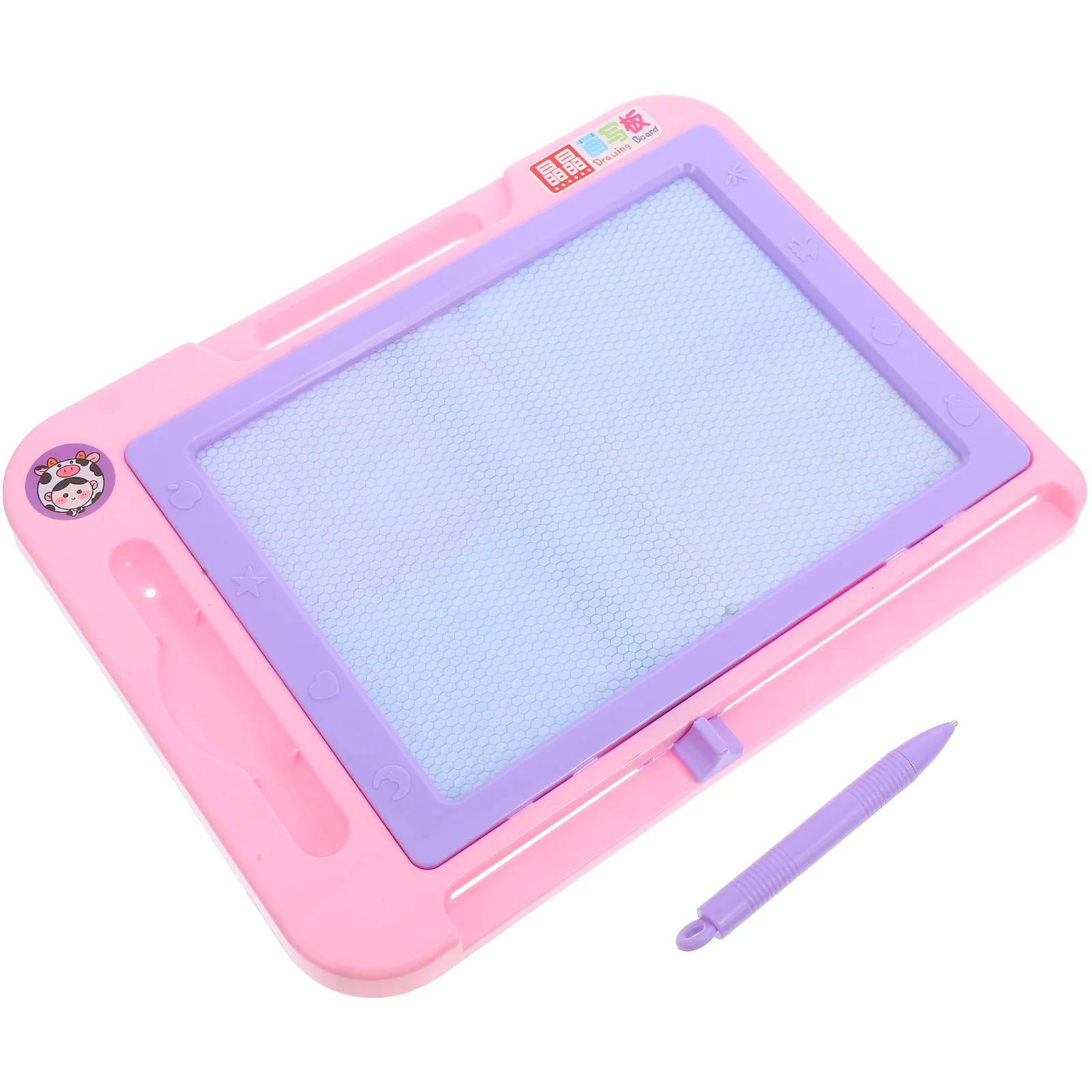 Educational Doodle Board Erasable Drawing Graffiti Magnetic Writing Table Blue Child