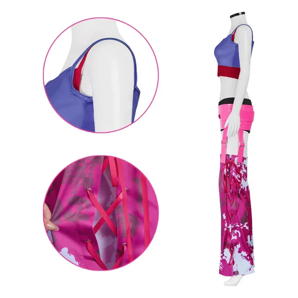 Suki 2 Women Set Fast 2 Furious Cute Sports Style Clothes Costume Racing Sexy Party Suit Halloween Christmas Cosplay