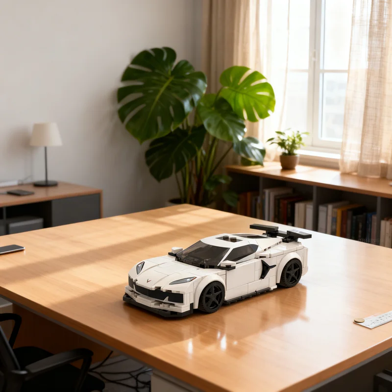 

Набор строительных блоков MOC Corvette C8 Z06 Z07 City Champions, 324 детали, креативный подарок, коллекционный декор, премиум-класс для детей и взрослых