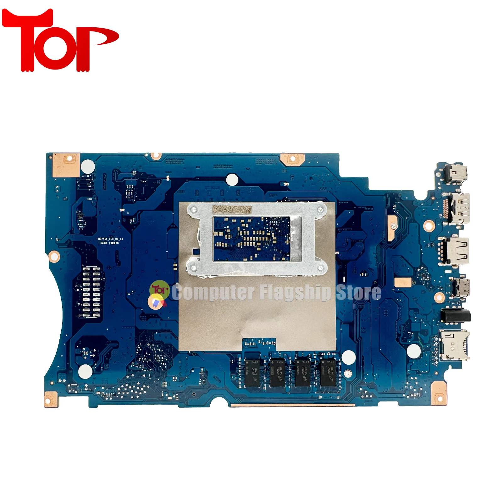 TP420UA Laptop Motherboard For ASUS Vivobook Flip 14 TM420 TM420UA TP420U TP420 NB2566_PCB_MB_V4 R5-5500U 4GB-RAM Mainboard