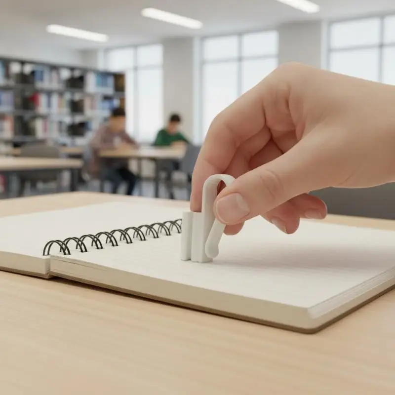 Portable Pencil Clip Holder 1/2/4Pcs Sturdy Pen Clips for Sketching Notebook Pocket Artist Student Use