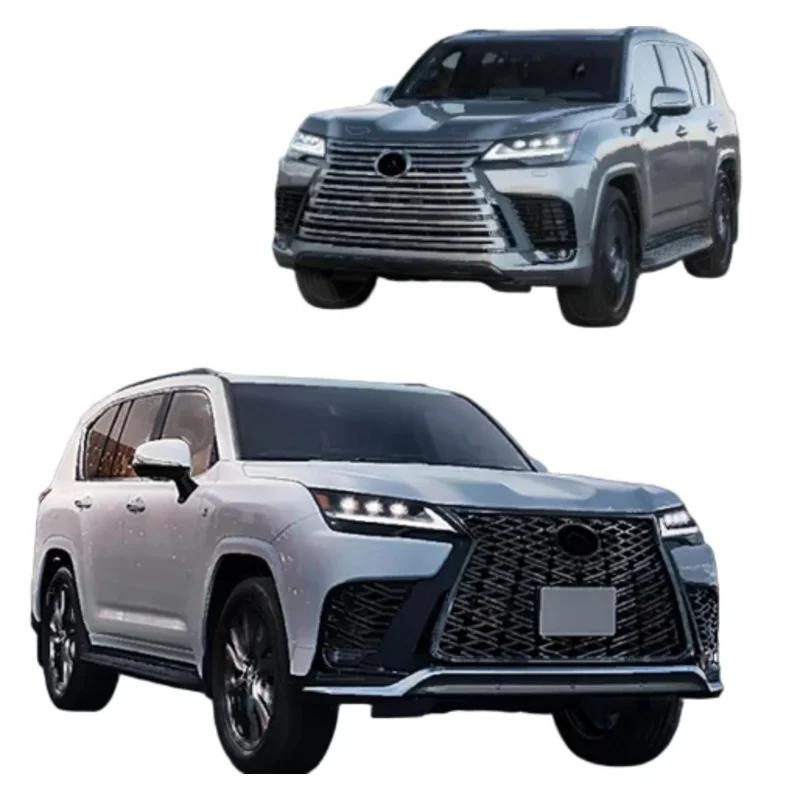 For 2022  LX600 F Sport Style Front Rear Bumper Lip Spoiler Body Kit