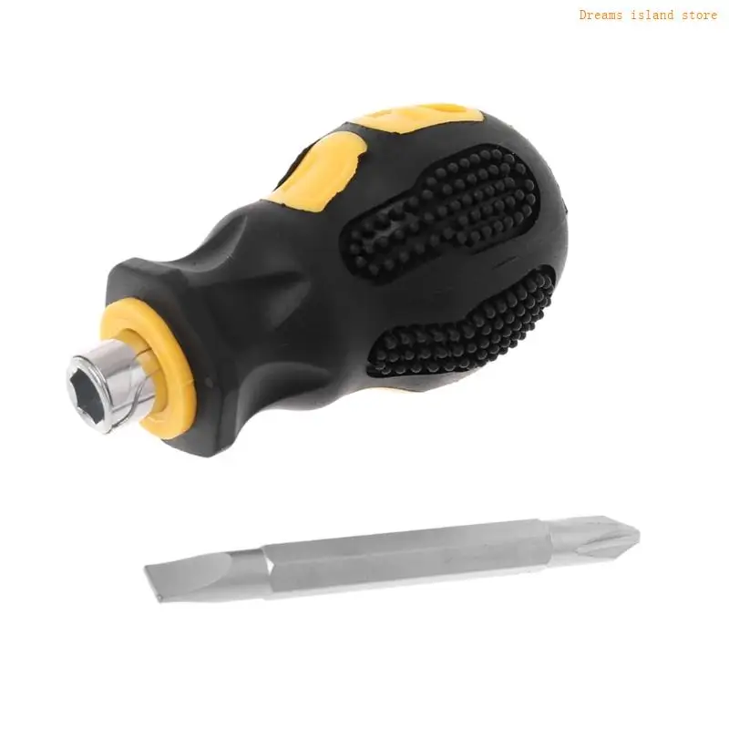Conjunto kits chave fenda pequena mini pequeno portátil rabanete na cabeça do rabanete Crossing HX6C