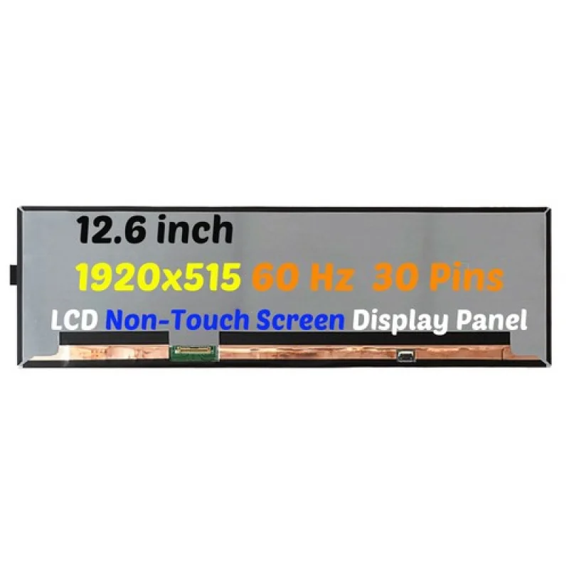 

A++12.6" for Aida64 Hyte Y60 1920x515 30 Pins LCD Non-Touch Screen Display Panel