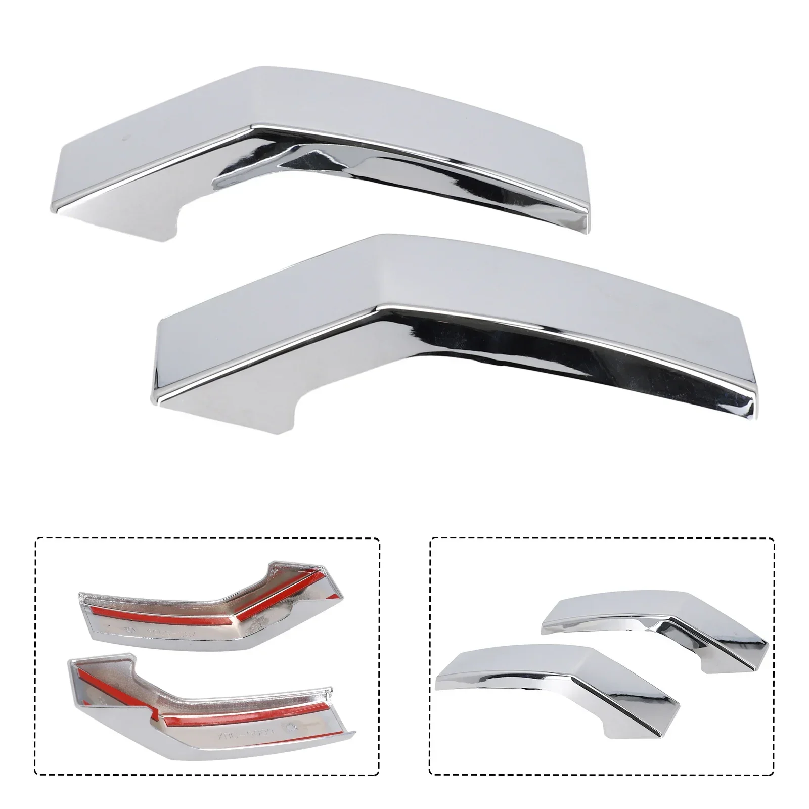 

Grille Cover Trim Add a Luxurious Touch with Chrome Front Bumper Headlight Grille Cover Trim for Ford F150 F 150 2021 2022