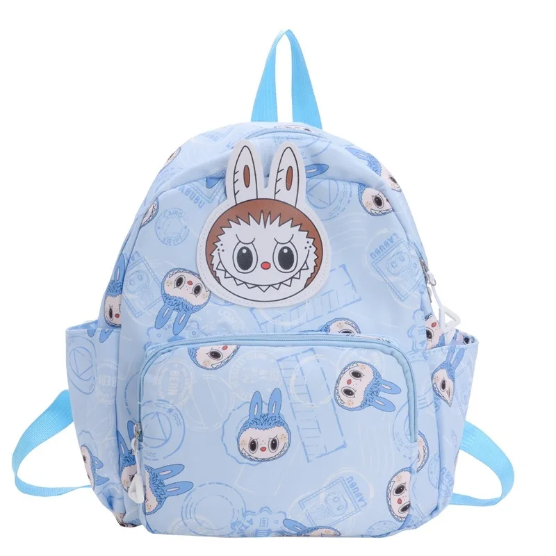 Labubu Backpack Cute Cartoon Anime Peripheral Backpack Children\'S Day Birthday Gift Wholesale Handsome School  Miniso Present