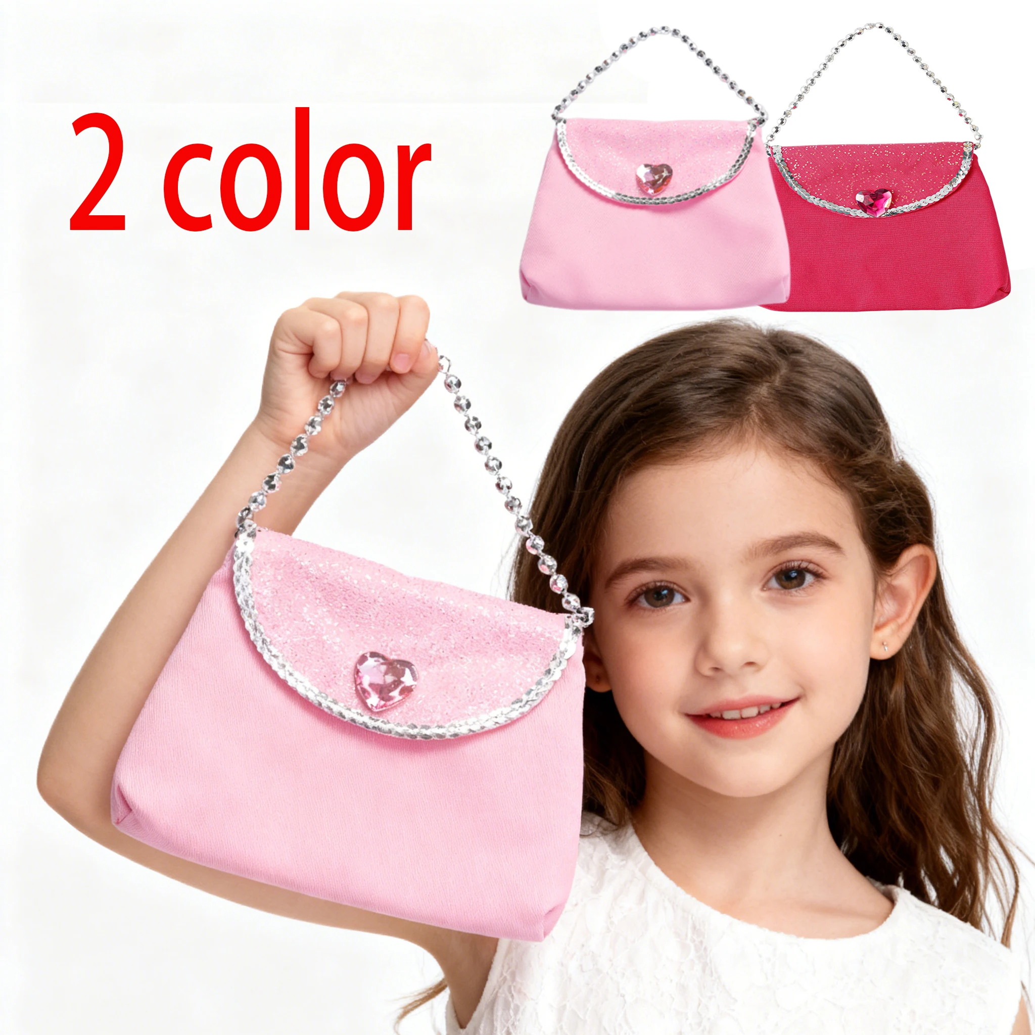 إكسسوارات الأميرة للأطفال البنات سنو آيس كوين حقيبة يد للفتيات الصغيرات حقيبة لطيفة هدية عيد ميلاد خرافية رائجة البيع #1