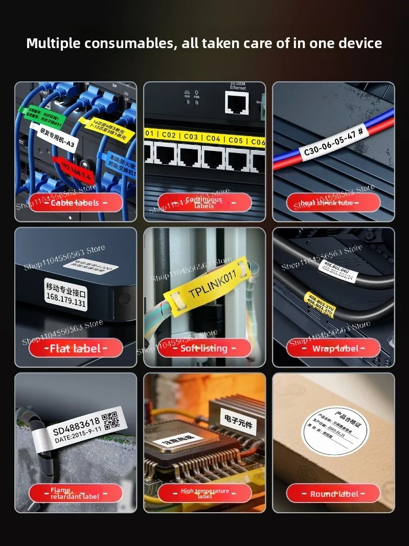G18 Handheld Heat Shrinkable Tube Printer Portable Small Line Numbering Machine Sleeve Marking Machine