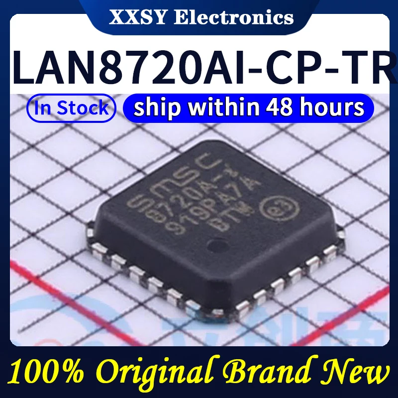 LAN8720AI-CP-TR 8720A-i QFN24 100% Quality Original New