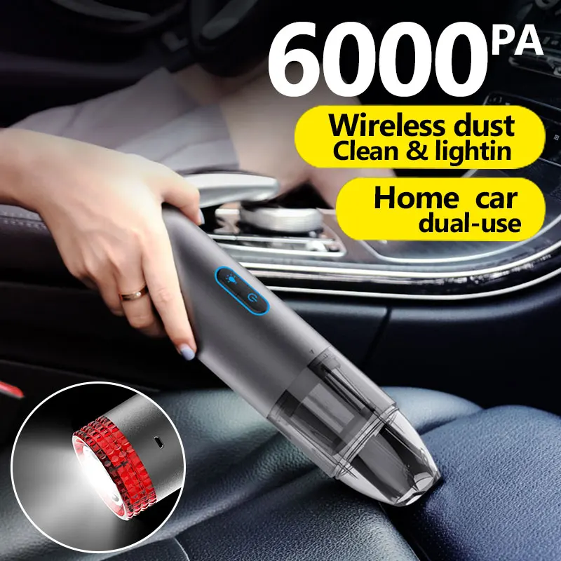 

Car Products Wireless Vacuum Cleaner Portable Mini Vacuum Cleaner Charging High Power Car Home Dual Purpose Handheld Vacu