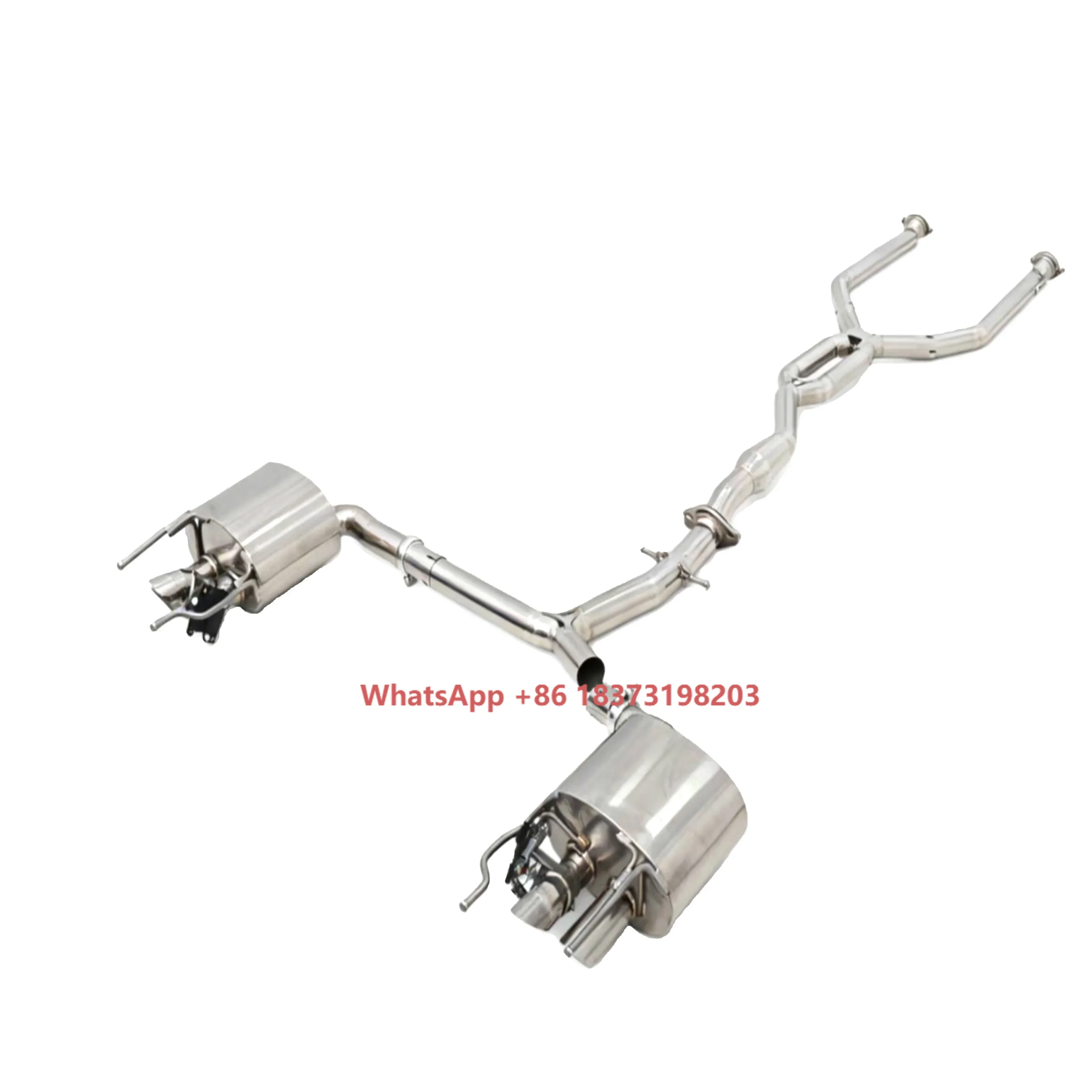 Stainless Steel/Titanium Valvetronic Catback System for Lexus ISF 5.0L New Condition Exhaust Muffler and Pipes
