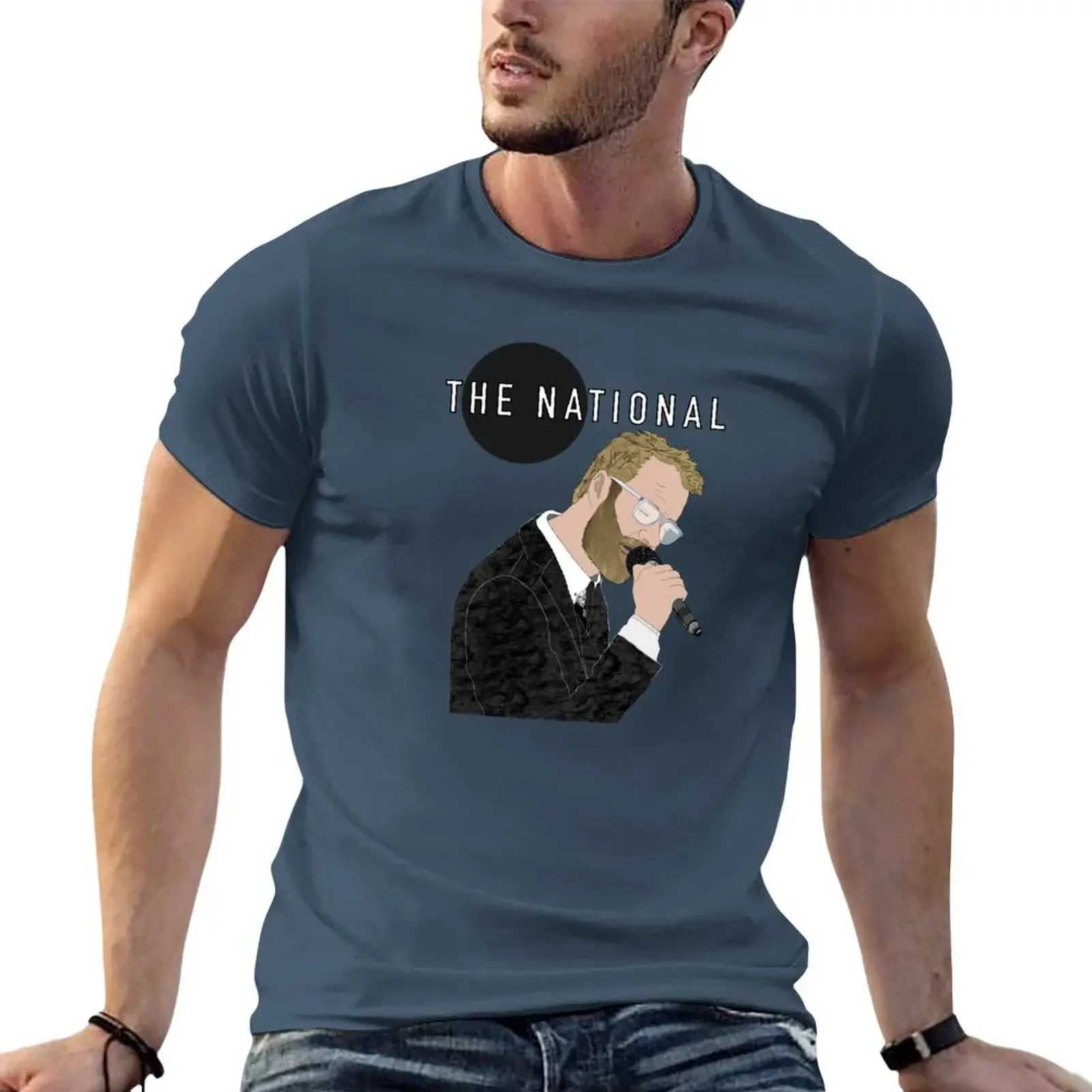 The National (Band Art) T-Shirt boys animal print shirt new edition t shirt plain t-shirt oversized t shirt mens t shirts pack