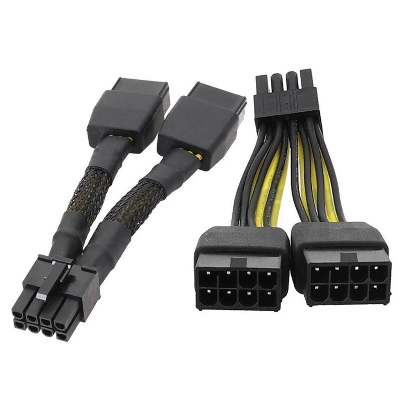 

GPU Power Cord 8Pin Power Supply 8Pin Male to Female Splitter Cable for K80 P100 V100