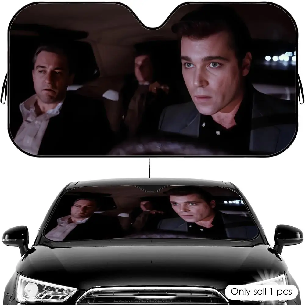 

G-Goodfellas Driving Sun Visor Reusable Aluminum Foil Car Windshield Sun Visor UV Protector Heat Insulation Cover Shade