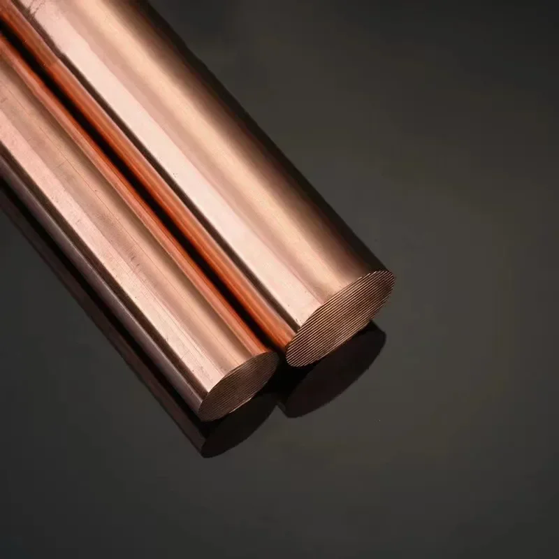 High Purity Copper Rod Cu99.95% - 3mm-20mm Dia x 100mm Length for Scientific Research