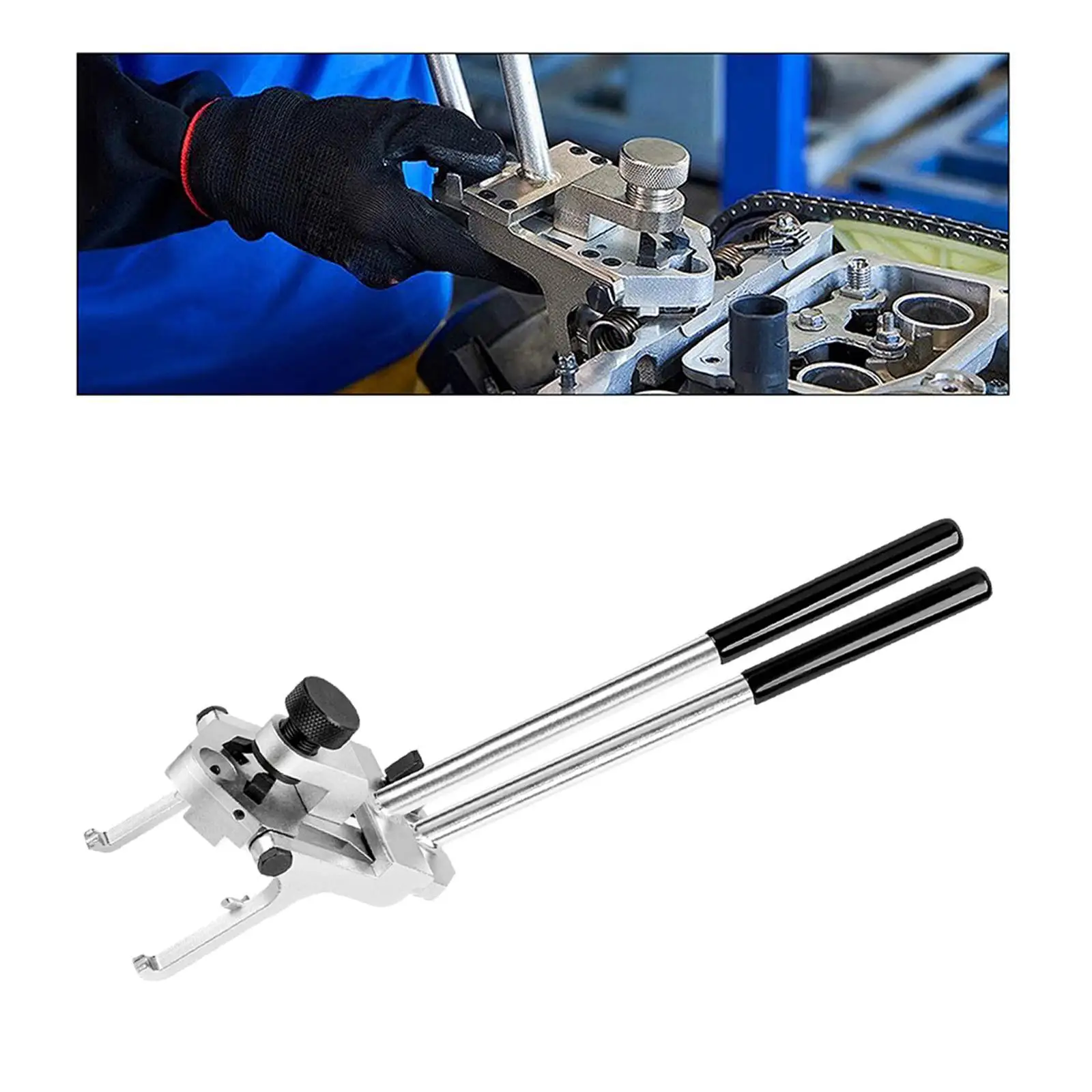 

Valve Spring Installation Pliers Sturdy Replace High Hardness Adjustable Engine Eccentric Shaft Spring Removal Tool for N26